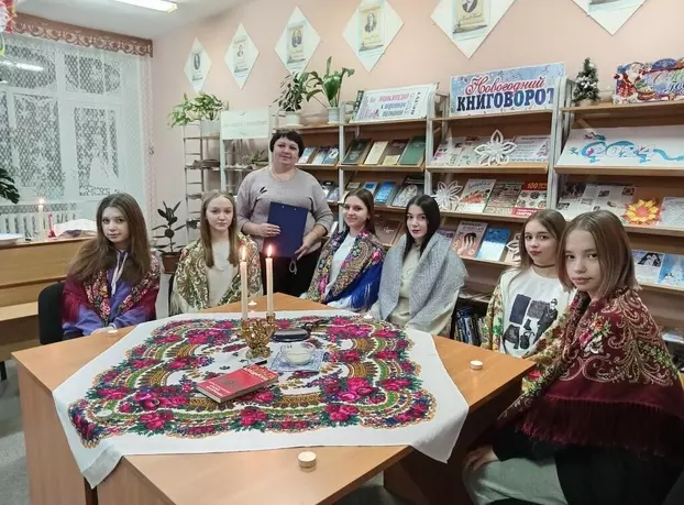 Святочные посиделки в библиотеках района.