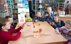 Патриотическая акция с воспитанниками Детского сада 