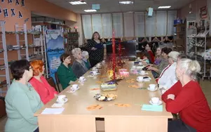 Новогодний вечер чудес «Новогодний бархат снега» для членов литературного объединения «Вдохновение»
